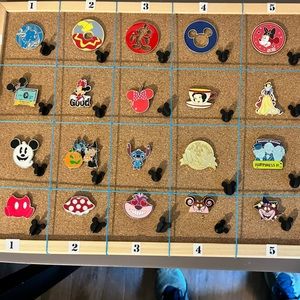 3 pins for $15.    Disney Trading Pins.